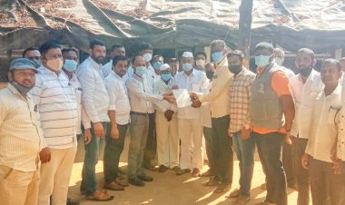 नेवासा भाजपच्या वतीने तहसीलदार व पोलीस निरीक्षक यांना निवेदन