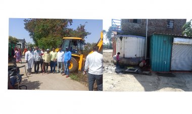 *राहाता तालुक्यातील रांजणखोल ग्रामपंचायती कडून टिळकनगर कालव्यालगत कपडे धुण्यासाठी घाट बांधण्याच्या कामाचा शुभारंभ:-*