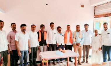 नेवासा तालुक्यातील बालाजी देडगाव येथे  विद्युत महावितरण चे नूतन लाइनमन व वायरमन यांचा सन्मान.