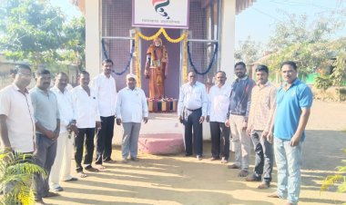 बहुजन विकास कृती समितिच्या वतीने राष्ट्रसंत गाडगे महाराज यांची जयंती साजरी - भारतिय पत्रकार संघटण जिल्हा प्रवक्ता आर आर जाधव