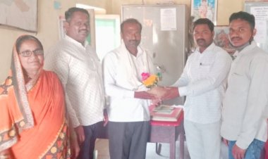 बालाजी पाणी वापर संस्थेने मुळा पाटबंधारे विभागाची संपूर्ण थकबाकी नील केल्याबद्दल चेअरमन संतोष डी.तांबे साहेब यांचा सन्मान.