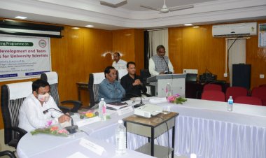 सततच्या सरावाने नेतृत्वगुण विकसित होतो -संशोधन व विस्तार शिक्षण संचालक डॉ.शरद गडाख.