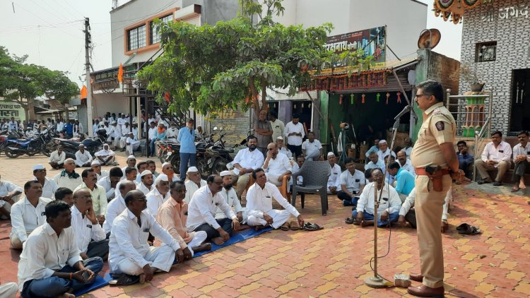 चांदा येथील  दरोड्यातील आरोपींना पंधरा दिवसात न पकडल्यास घोडेगाव येथे रस्ता रोको आंदोलन.