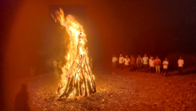 तळीये गावात शिमगा उत्सव मोठ्या आनंदात साजरा.