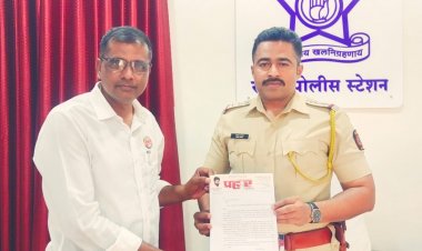 *देवळाली नगरपालिकेच्या कोविड सेंटर इमारती मधील चोरीचा तपास तात्काळ व योग्य दिशेने व्हावा*  *प्रहार चे आप्पासाहेब ढुस यांचे पोलिसांना निवेदन*