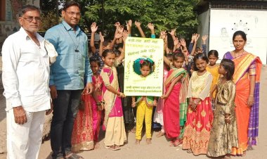 जिल्हा परिषद प्राथमिक शाळा नवे देडगाव येथे शाळापूर्व तयारी पहिला मेळावा उत्साहात संपन्न.