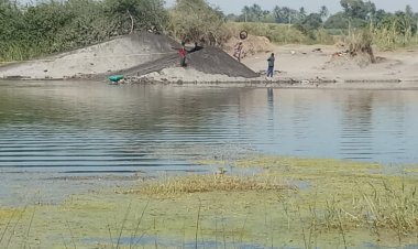 शूर आंम्ही वाळूवाले आंम्हाला काय कुणाची भीती ,डिग्रस नांदूर शिवारात वाळूतस्करी तेजीत .