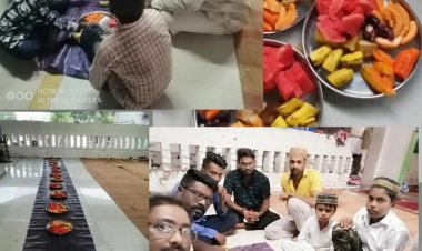 मुस्लिम बांधवाकरिता इफ्तार पार्टी चे आयोजन!अशोकनगरच्या युथग्रुप ने दिला सामाजिक एकतेचा संदेश