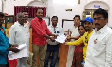 *वंचित बहुजन आघाडी चा राज्यमंत्री* *प्राजक्त तनपुरे यांच्या* *कार्यालयावर जनआक्रोश* *मोर्चा*