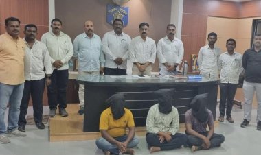 पिस्तुलाचा धाक दाखवून अपहरण व खंडणीची मागणी करणाऱ्या तीन सराईत गुन्हेगारांना पकडण्यात स्थानिक गुन्हे शाखेला यश.