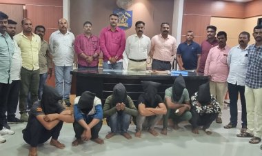 महामार्गावर रात्रीच्या वेळी डिझेल चोरी करणाऱ्या टोळीला पकडण्यात स्थानिक गुन्हे शाखेला यश .