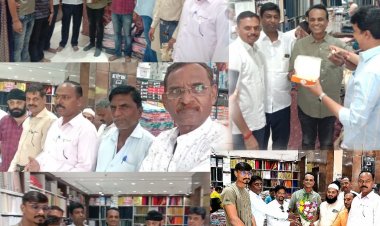 सामाजिक कार्यकर्ते पुरुषोत्तम उर्फ मुन्ना शेख यांचा भव्य सत्कार..!!!