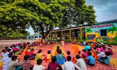 काय ते बालाजी देडगाव, काय ती जिल्हा परिषद शाळा,काय ते बाल वारकरी, गाव कसं हरी विठ्ठल नामात गजबजून गेले समद कसं ok मधी.