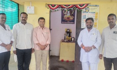 गुरू पौर्णिमा निमीत्त संत रोहिदास महाराज यांना अभिवादन