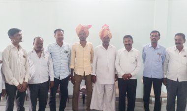 बालाजी देडगावच्या सोसायटीच्या अध्यक्षपदी महेशराव कदम तर उपाध्यक्षपदी रामभाऊ कोकरे यांची बिनविरोध निवड.