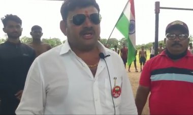 प्रहार करिअर अकॅडमीचे अग्निवीर भरतीसाठी महात्मा फुले कृषी विद्यापीठाच्या ग्राऊंडवर प्रात्यक्षिक - प्रहार जिल्हाध्यक्ष विनोदसिंग परदेशी .