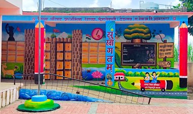 लोकसहभाग मधून साधला जिल्हा परिषद प्राथमिक शाळा मुंगसे वस्ती (लाल गेट )केंद्र देडगाव शाळेचा विकास.