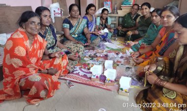 बीज राखी निर्मितीतून संभाजीनगर जिल्ह्यातील फुलंब्री तालुक्यात अकराशे महिलांना मिळाला रोजगार.