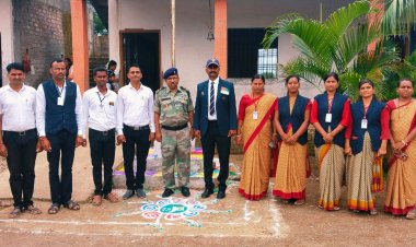 चाइल्ड करिअर इंग्लिश स्कूलमध्ये स्वातंत्र्याचा 75 वा अमृत महोत्सव विविध उपक्रमांनी साजरा.