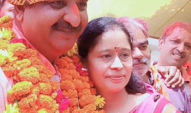 मध्यप्रदेश के नीमच जिले की मनासा नगर परिषद में उदयपुर की बेटी डॉ सीमा अजय तिवारी अध्यक्ष निर्वाचित हुई।