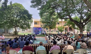 स्टार्टअप महाराष्ट्र २०२२ यात्रेचे झेविअर आयटीआय , श्रीरामपूर येथे जल्लोशात स्वागत