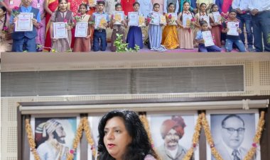 हिंदीची अस्मिता जपणे ही प्रत्येकाची जबाबदारी. ..! !महाराष्ट्र हिंदी विद्यालयात हिंदी पंधरवडा दिनी डॉ. संध्याराणी मोहिते यांचे प्रतिपादन. .! !