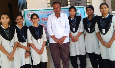 पानेगाव येथे सोनई येथील कृषी महाविद्यालयाच्या कृषी कन्या कृषीदूत म्हणून दाखल.