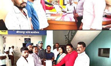 भीम पँथर सामाजिक संघटना महाराष्ट्र राज्य (श्रीरामपूर ) चे वतीने श्रीरामपुर तालुका तहसीलदार व पोलीस अधिकाऱ्यांना निवेदन...!
