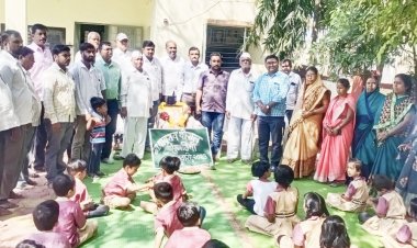 जिल्हा परिषद प्राथमिक शाळा खडांबे बु.येथे कै .कॉम्रेड बाबुराव थोरात यांची 51 वी पुण्यतिथी साजरी .