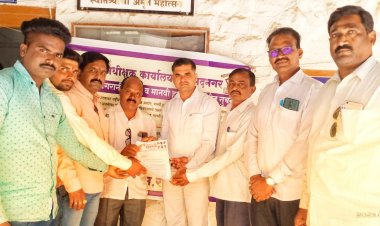 खा . संजय राऊत यांच्यावर गुन्हा दाखल करण्याची राहुरी तालुका शिवसेना प्रमुख देवेंद्र लांबे याची निवेदनाद्वारे मागणी .