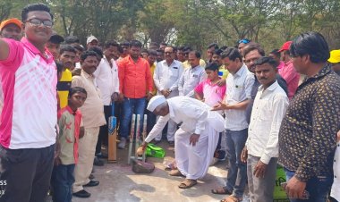 नाथपंथी डवरी गोसावी समाजाचा स्तुत्य उपक्रम. क्रिकेट स्पर्धा मधुन चांगले खेळाडू घडवतील.