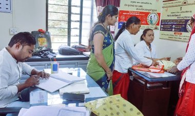 बालाजी देडगाव येथे आरोग्य उप केंद्रात बालकांच्या नियमित लासीकरणाला मोठा प्रतिसाद.