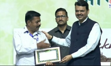 उपमुख्यमंत्री देवेंद्र फडणवीस यांच्या हस्ते पाणी फाउंडेशनचे पुरस्कार विजेते श्री . चिमाजी बाचकर यांना पिंप्री अवघड पंचक्रोशीतील नागरिक व शेतकऱ्यांनी दिल्या शुभेच्छा .