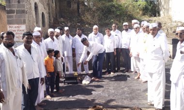 बालाजी देडगाव येथे श्री राम नवमी  शुभ मुहूर्तावर आनंद ट्रेडिंग चे उद्घाटन.