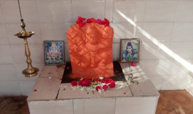 बालाजी देडगाव येथे भगवान हनुमंताचा (कुटे वस्ती) येथिल अखंड हरिनाम सप्ताहास  प्रारंभ.