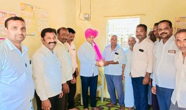 बालाजी देडगाव चे मा. सरपंच दत्ता पाटील मुंगसे यांच्या वाढदिवसा निमित्त विविध ठिकाणी सन्मान.