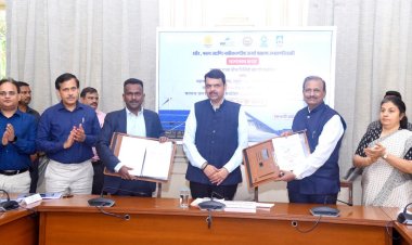 महात्मा फुले कृषी विद्यापीठाबरोबर महाजेनकोचा सौर ऊर्जा प्रकल्पाचा सामंजस्य करार .