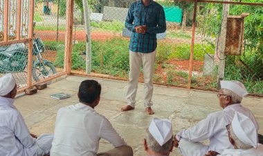 पिंप्री अवघड येथे कृषी संजीवनी सप्ताह निमित्त शेतकऱ्यांना करण्यात आले मार्गदर्शन .