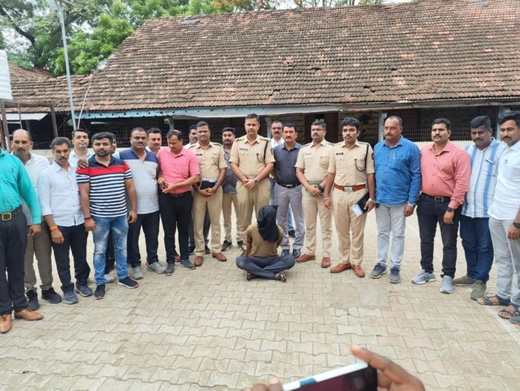 शेवगाव शहरातील बलदावा व त्यांच्या कुटुंबातील हत्या करणारा मारेकरी जेलबंद