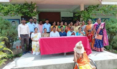 शिवांकुर विद्यालयात गुरुपौर्णिमा उत्साहात साजरी,विद्यार्थ्यांनी केले आई-वडील व शिक्षकांचे पूजन .