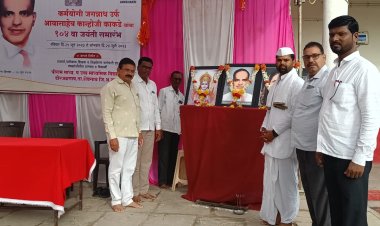 कर्म हीच ओळख असल्याने आबासाहेबांचा कर्मयोगी असा गौरव - ह भ प निलेश महाराज वाणी