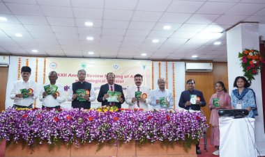 कृषि महाविद्यालय, पुणे येथे जैविक कीड नियंत्रण प्रकल्पांच्या 32 व्या वार्षिक आढावा बैठकीचे आयोजन