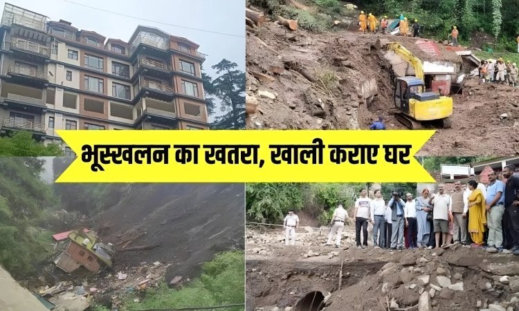 हिमाचल प्रदेश में विनाशकारी बारिश, भूस्खलन से 70 से अधिक लोगों की मौत, 10,000 करोड़ रुपये का नुकसान।