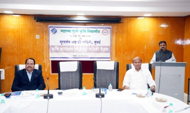 कृषी विद्यापीठातील तंत्रज्ञानाचा प्रसार दुरदर्शनाच्या माध्यमातून जास्तीत जास्त शेतकऱ्यांपर्यंत व्हावा- विस्तार शिक्षण संचालक डॉ.गोरक्ष ससाणे.