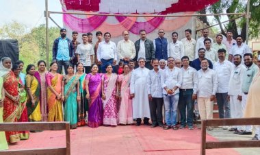 घोडेगाव येथे माजी विद्यार्थी स्नेह मेळावा उत्साहात संपन्न...