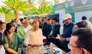 महात्मा फुले कृषि विद्यापीठाच्या स्टॉलला बारामती येथील कृषिक 2025 प्रदर्शनात शेतकऱ्यांचा प्रचंड प्रतिसाद .