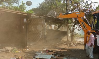 अखेर श्रीरामपूरात अतिक्रमणावर हतोडा