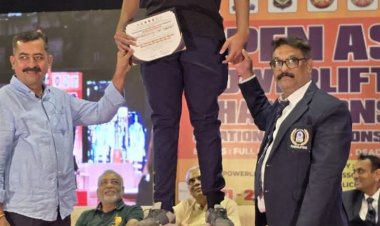 यश मनोज नवले आशियाई पाॅवर लिफ्टिंग चाम्पियनशिप २०२५ स्पर्धेत सुवर्णपदक