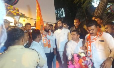 धर्मरक्षक  सागरभैय्या बेग यांचा उपमुख्यमंत्री एकनाथ  शिंदे, यांच्या उपस्थित शिवसेनेत प्रवेश.