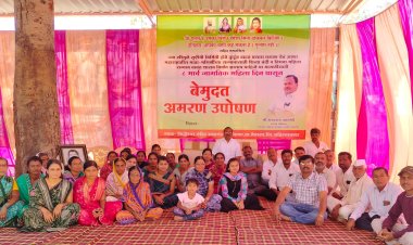 शिव्या बंदीच्या शासन निर्णयासाठी सरपंच शरदराव आरगडे यांचे आमरण उपोषण सुरू.